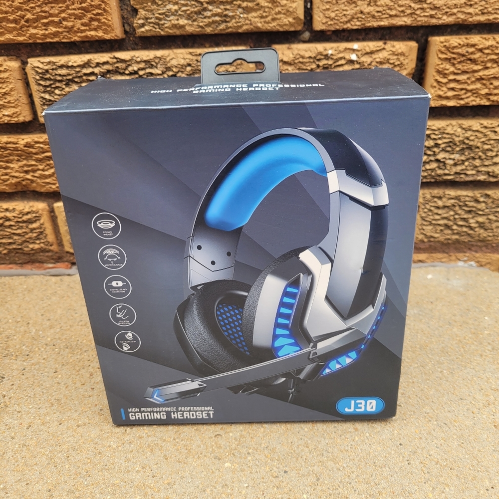 J30 High Performance Professional Gaming Headset Unbranded